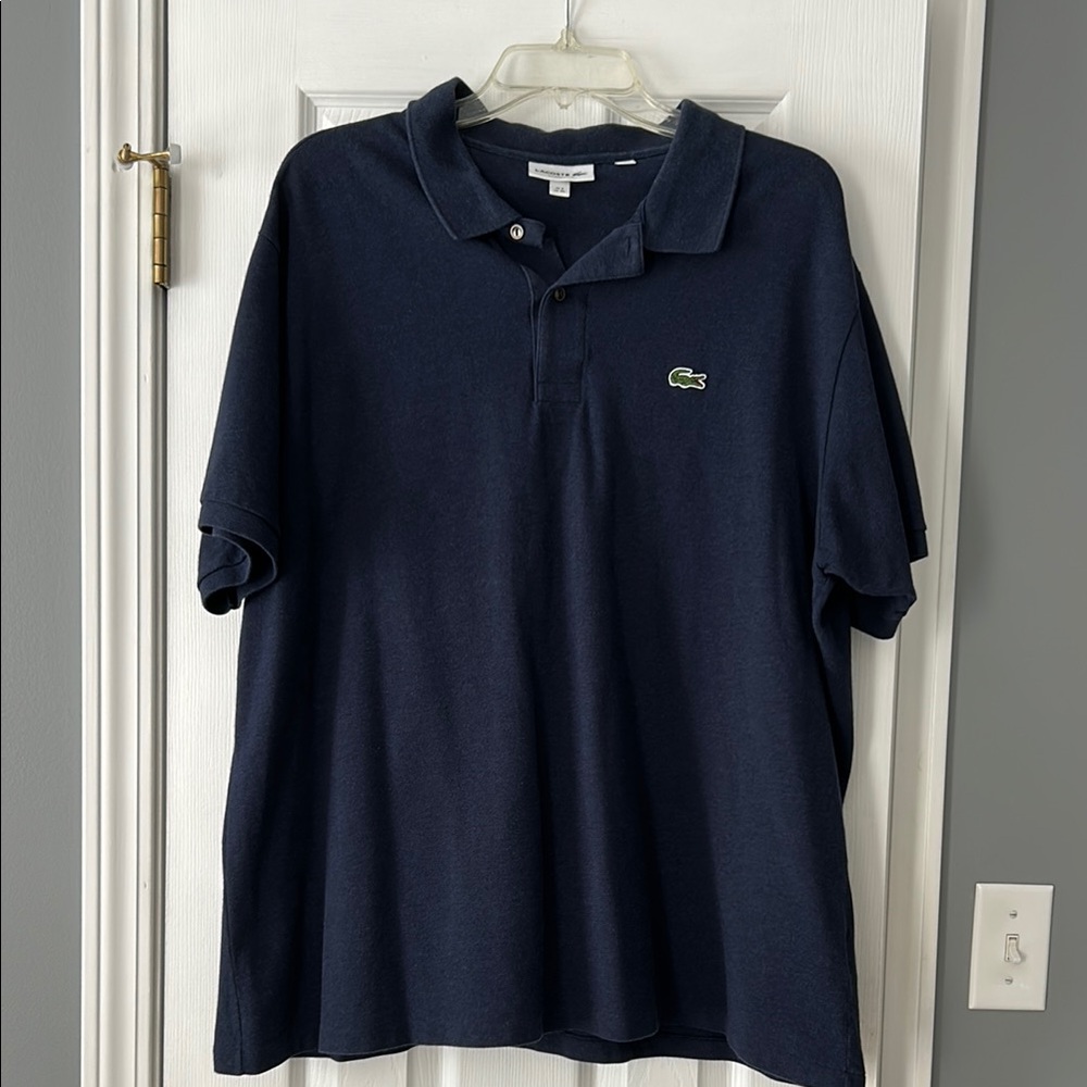 Lacoste Men's Navy Polo Shirt
